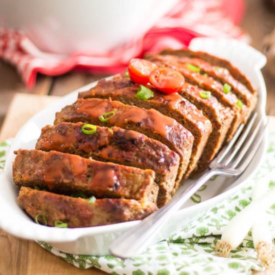 Stupid Easy Meatloaf - Recipe photo by The Healthy Foodie
