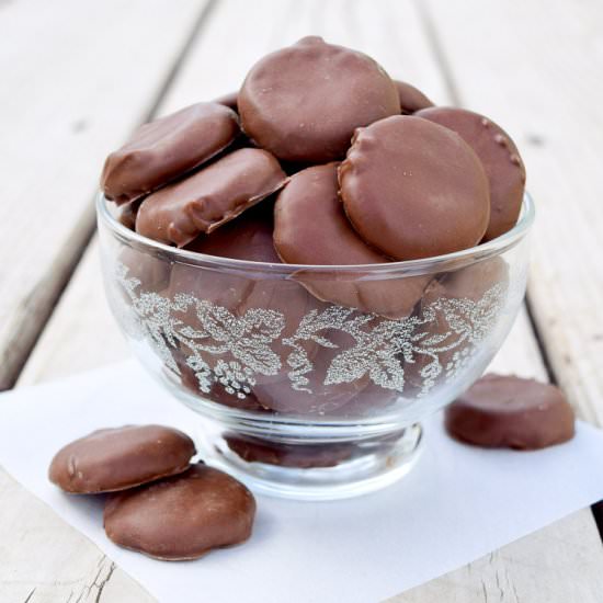 Mint Mini Cookies - Recipe photo by myhomemadeheaven