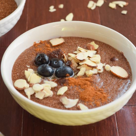 Soaked Teff Breakfast Porridge - Recipe photo by myhomemadeheaven