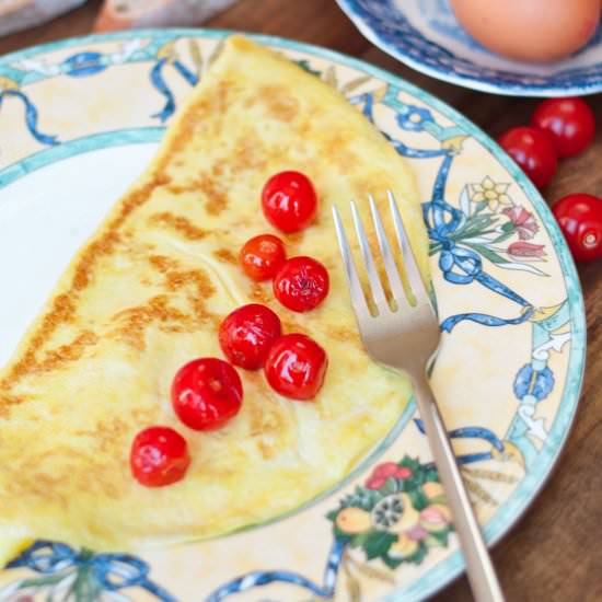Easy and Delicious French Omelette - Recipe photo by tazikova
