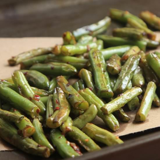 Szechuan Blistered Green Beans - Recipe photo by day7kitchen