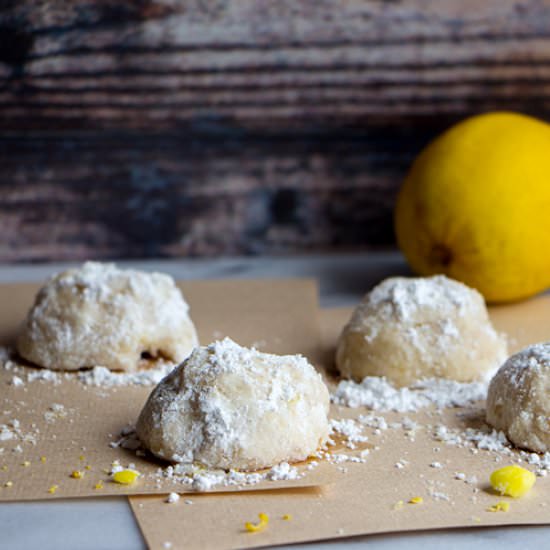 Lemon Snowball Cookies - Recipe photo by heartsinmyoven