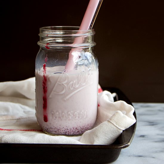 Berry Syrup for Berry Milk - Recipe photo by heartsinmyoven