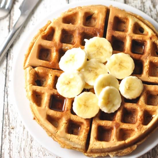 Belgian Banana Waffles - Recipe photo by caseyjadehill