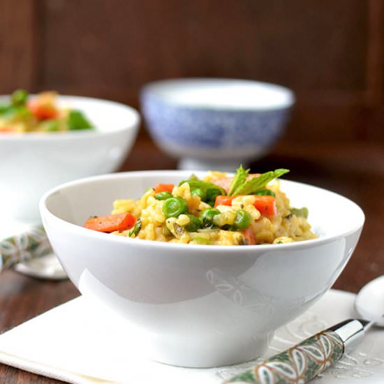 Indian Style Risotto - Recipe photo by Pavani