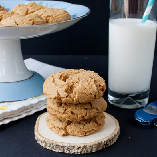 Healthy Peanut Butter Cookies - Recipe photo by littlesweetbaker