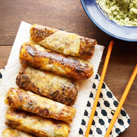 Breakfast Egg Rolls - Recipe photo by kitschen_cat