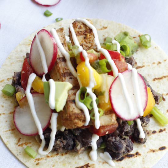 Vegetarian Tacos and a Vegan Option - Recipe photo by TheCottageMarket