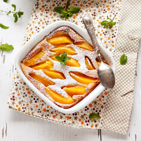 Coconut and Mango Clafoutis - Recipe photo by La Cuoca dentro
