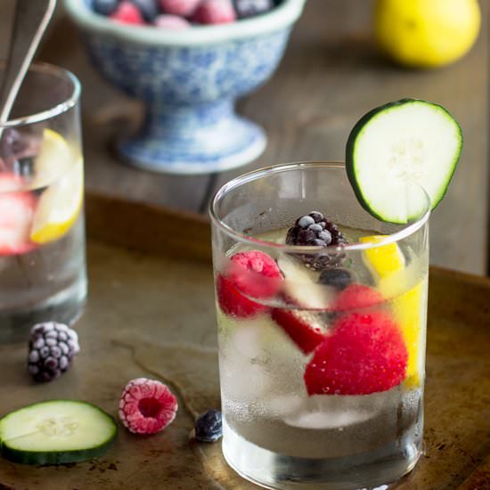 Infused Water for Hydration - Recipe photo by allthatsjas