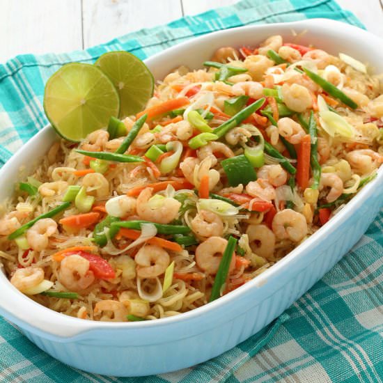 Pancit Bihon - Recipe photo by foxy folksy