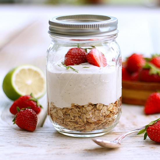 Cheesecake in a Jar - Recipe photo by lisaerik
