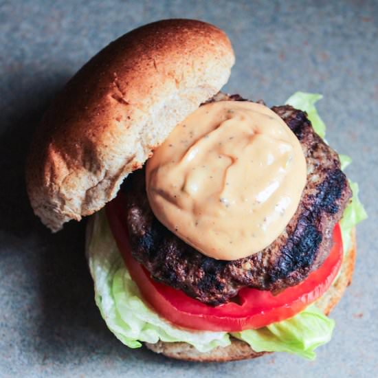 Spicy Burger Sauce - Recipe photo by Lisa G Cooks