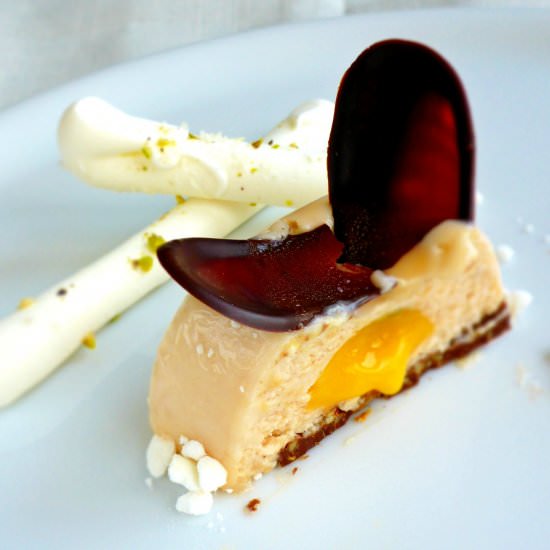 Peach passion entremet - Recipe photo by Ivyka