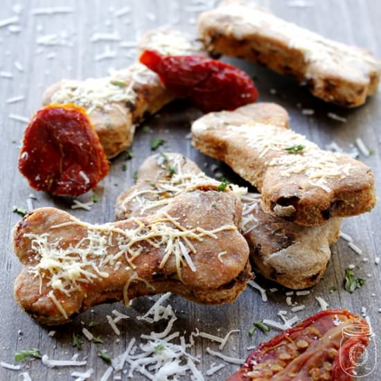 Pop's Pizza Dog Treats - Recipe photo by TheCottageMarket