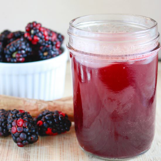 Blackberry Rum - Recipe photo by farmraisedcooking