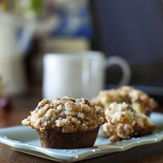 Banana Chocolate Chip Skor Muffins - Recipe photo by bitebymichelle