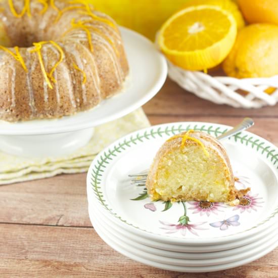 Glazed Orange Bundt Cake - Recipe photo by tiffanybendayan
