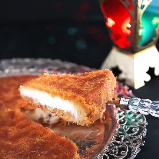 Classic Cream-Filled Konafa - Recipe photo by Cleobuttera