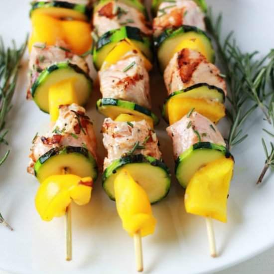 Rosemary Salmon Kabobs - Recipe photo by 1SweetAppetite