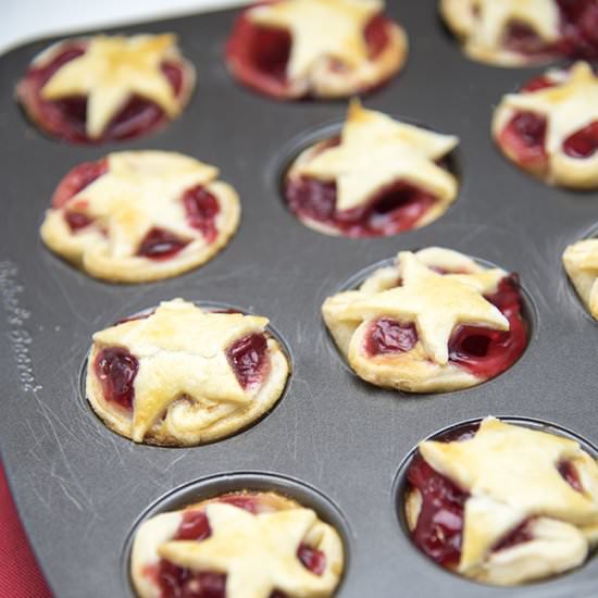 Mini Cherry Pies - Recipe photo by lollyjane