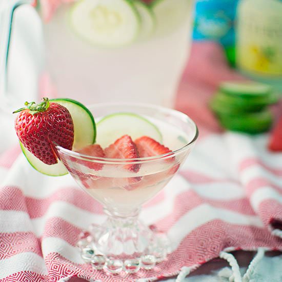 Strawberry Cucumber Refresher - Recipe photo by littlefiggy