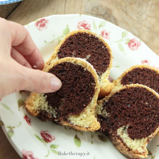 Water Marble Cake - Recipe photo by Bake Therapy
