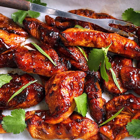 Spicy Baked Chicken Tenders - Recipe photo by Eatwell 101