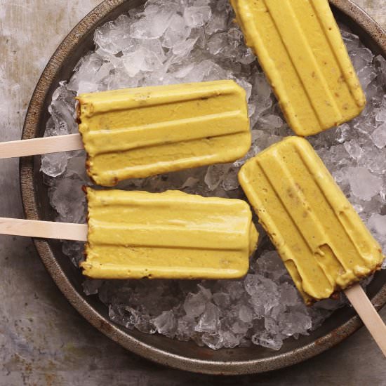 Mango Banana Pudding Popsicles - Recipe photo by withfoodandlove