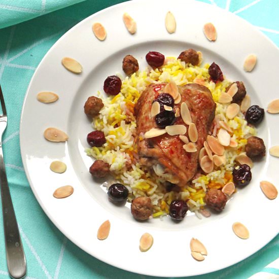 Iranian Albalu Polo - Recipe photo by Ala_lemon