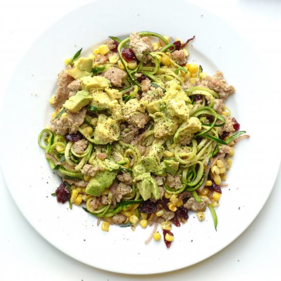 Zucchini Noodle Craving - Recipe photo by cow crumbs