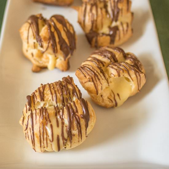 Eclair Puffs - Recipe photo by Bloggingwithapples
