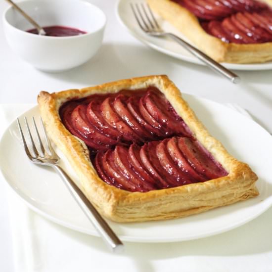 Blackberry and Apple Tart - Recipe photo by sliceofkitchenlife