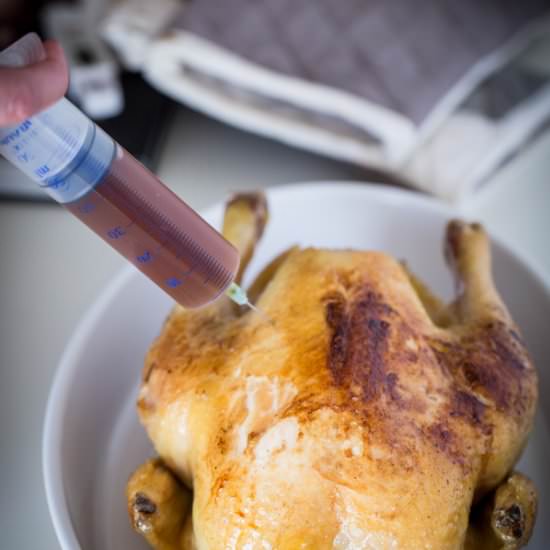 Heston's Perfect Roast Chicken - Recipe photo by azenkemencem