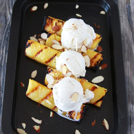 Grilled Pineapple ala Mode - Recipe photo by cookingwithruthie