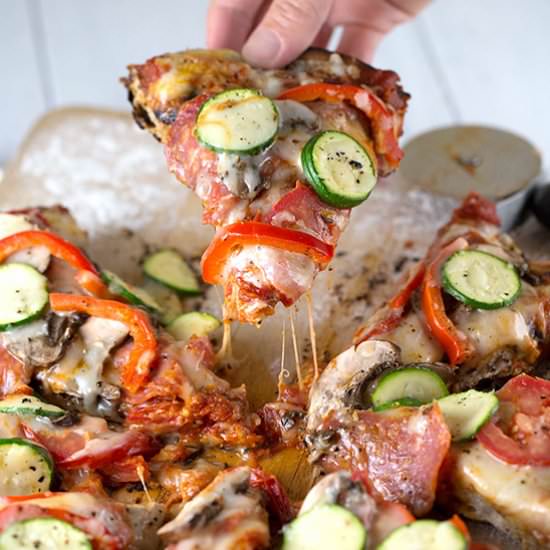 Barbecue Grilled Pepperoni Pizza - Recipe photo by Jessica Gavin