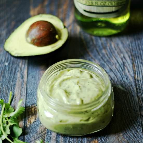 Creamy Avocado Lime Dressing - Recipe photo by MyLifeCookbook
