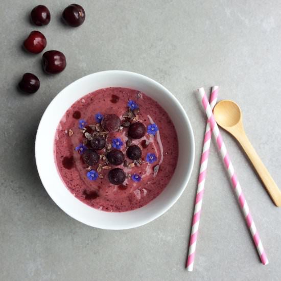 Blueberry Baobab Summer Slushie - Recipe photo by Imperfectly Paleo