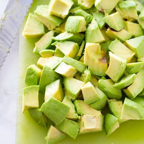 How To Cut An Avocado - Recipe photo by WholeAndHeavenlyOven