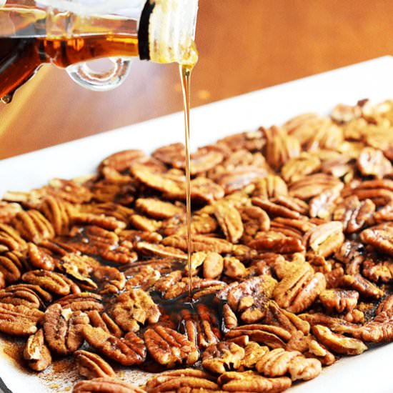 Spiced Pecans - Recipe photo by ambslovesfood