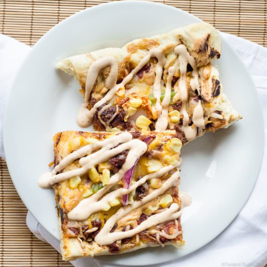 Grilled Mexican Chipotle Pizza - Recipe photo by TwistedTastes