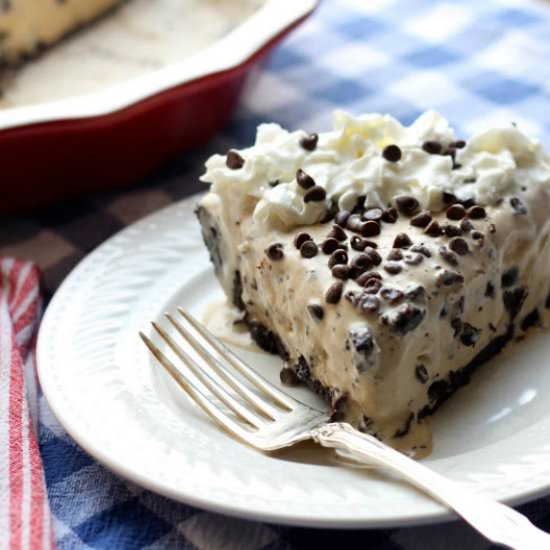 Chocolate Moca Ice Cream Pie - Recipe photo by Whereyourtreasureis