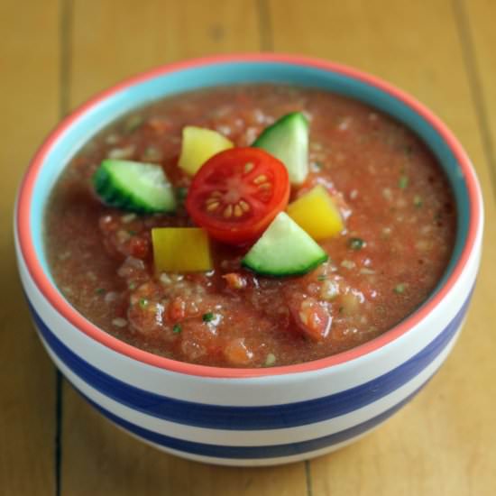 Gazpacho - Recipe photo by Cooking Onions