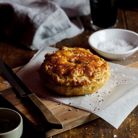 Pepper steak pie - Recipe photo by Simply Delicious