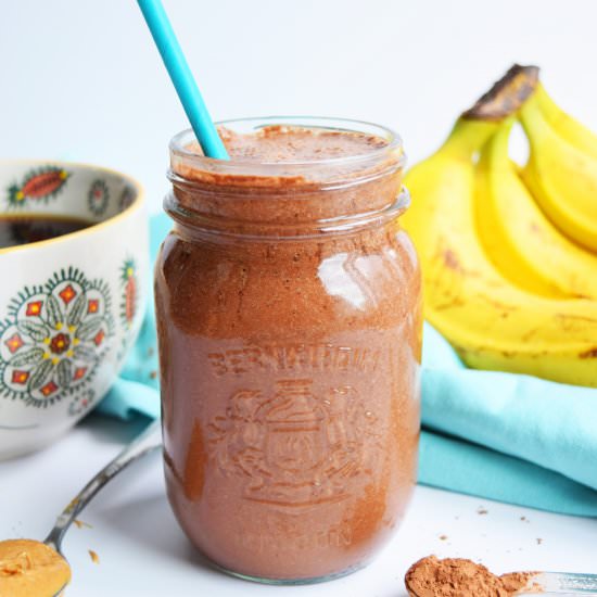 Mocha Protein Smoothie - Recipe photo by straightfromthejar