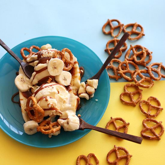 Monkey Business Sundae - Recipe photo by thehousethatlarsbuilt
