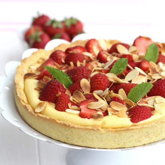 Divine Strawberry Tart - Recipe photo by pastrylanguage