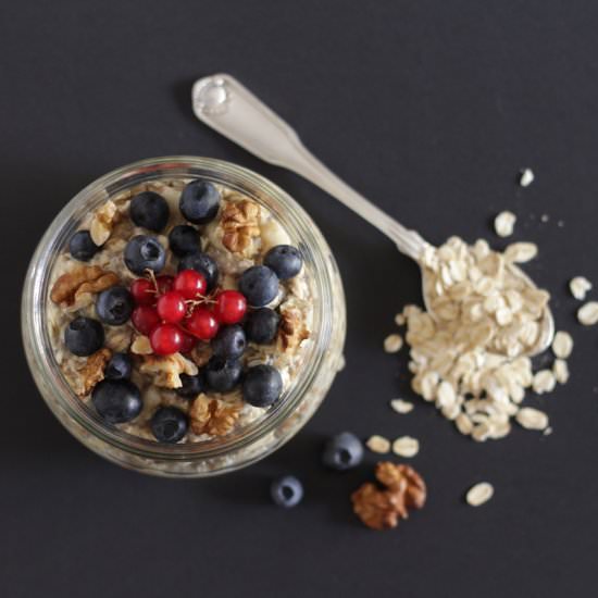 Banana Overnight Oats - Recipe photo by madebychoices