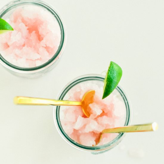 Raspberry Lemonade Granita - Recipe photo by proper