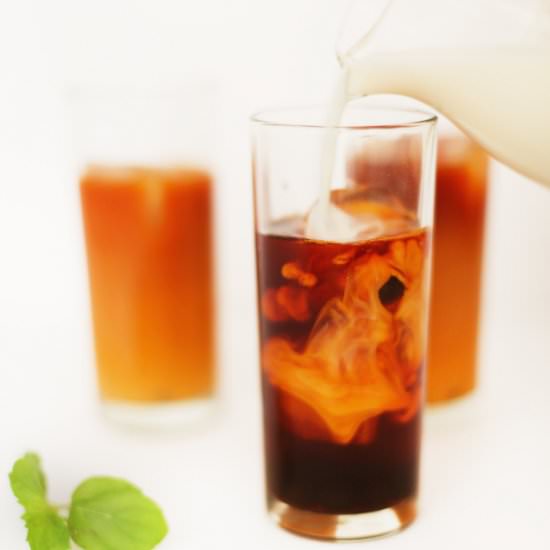 Homemade Thai Tea with Boba - Recipe photo by madebymonique